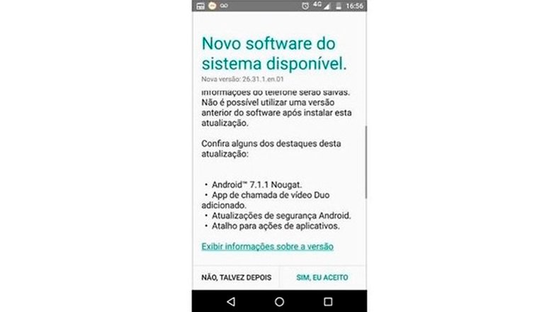 moto x play andorid nougat update new