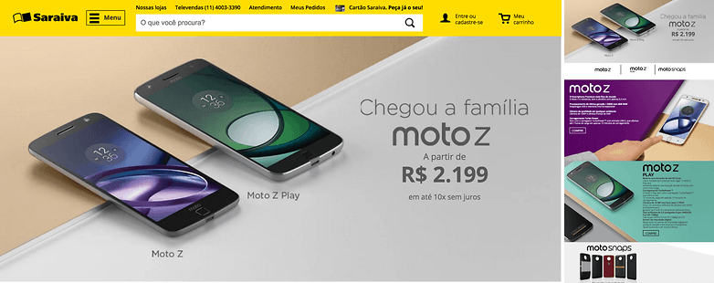moto z vazamento two
