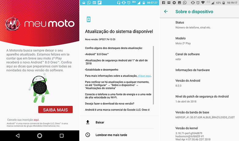 moto z2 play apit user update