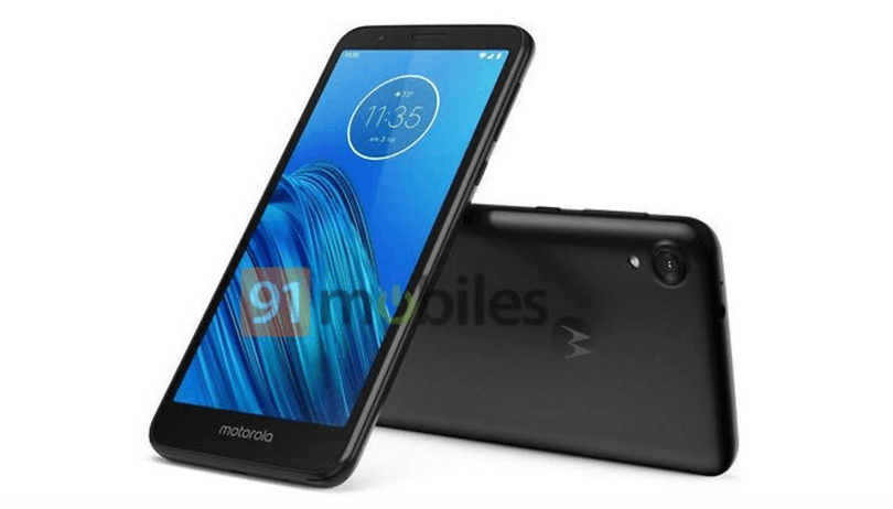 Moto E6 aparece em imagem sem leitor de digitais e com tela MaxVision de 18:9