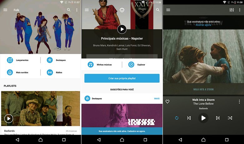 napster app list strwaming
