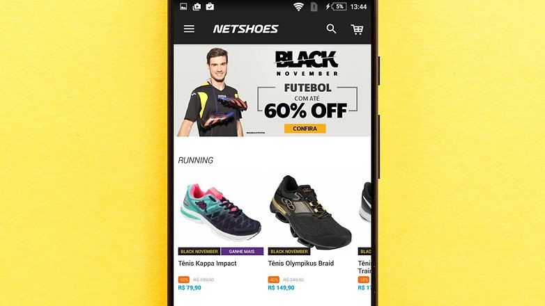 netshoes app store loja