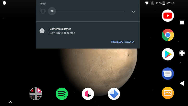 notificacoes modo nao pertubre