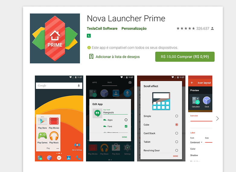 nova launcher prime promo