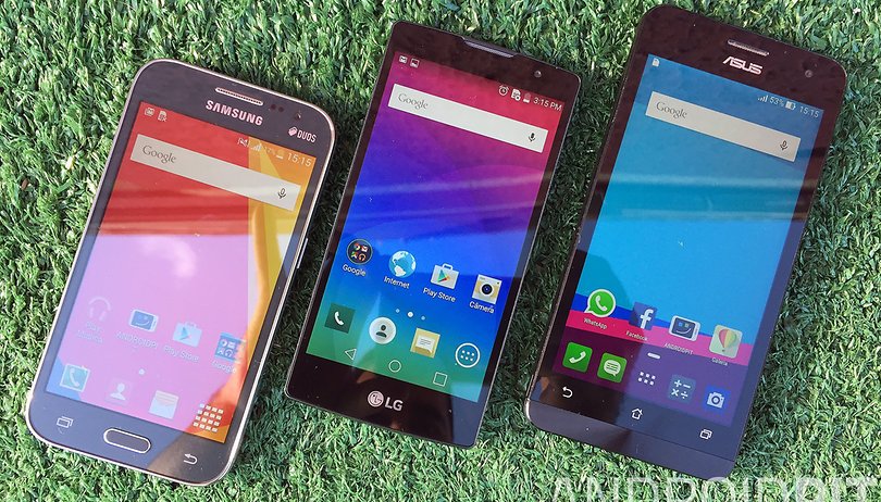 Samsung Galaxy Gran Prime Duos vs. Asus Zenfone 5 vs. LG Volt: comparativo de especificações