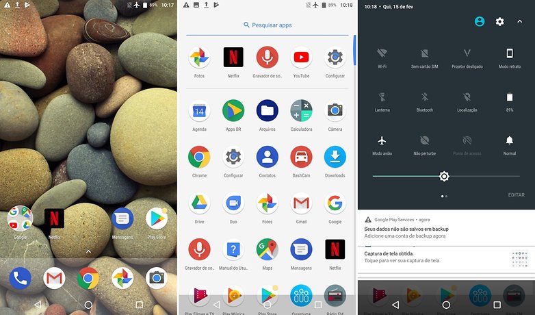 quantum v system android nougat