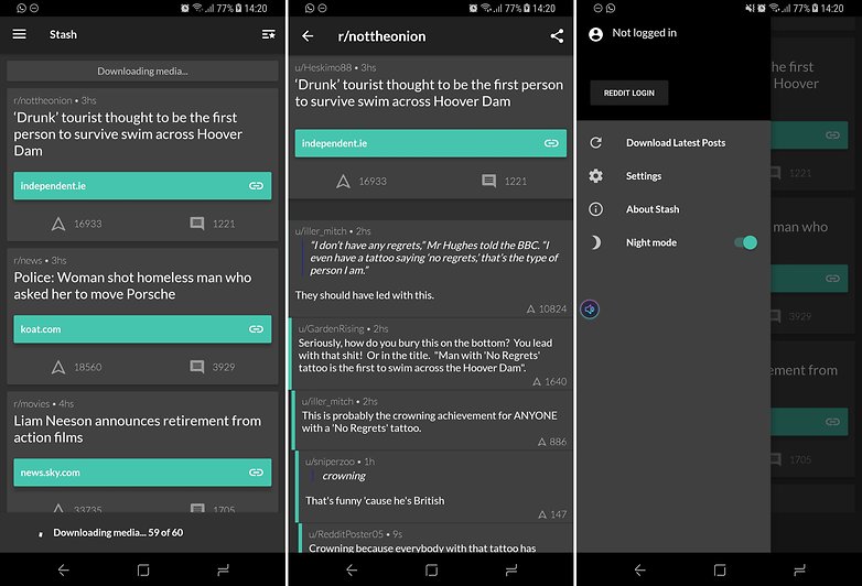 reddit reader app offline