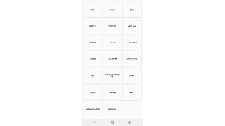 samsung code calibrate