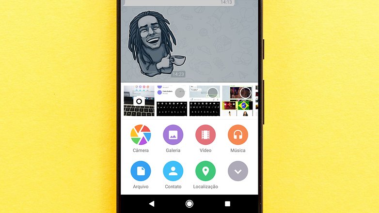 send files telegram tips