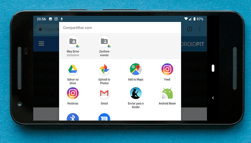 Menu de compartilhamento do Android ganhará novo visual e será mais rápido