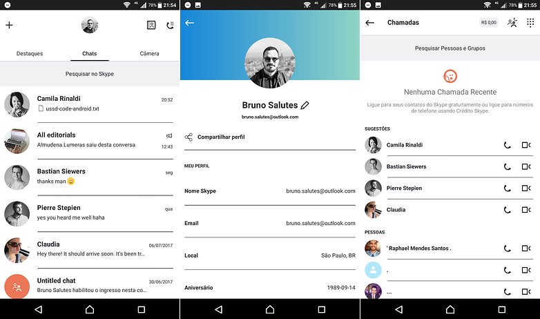 skype best message update apps