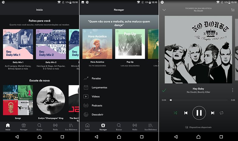 spotify app list streaming