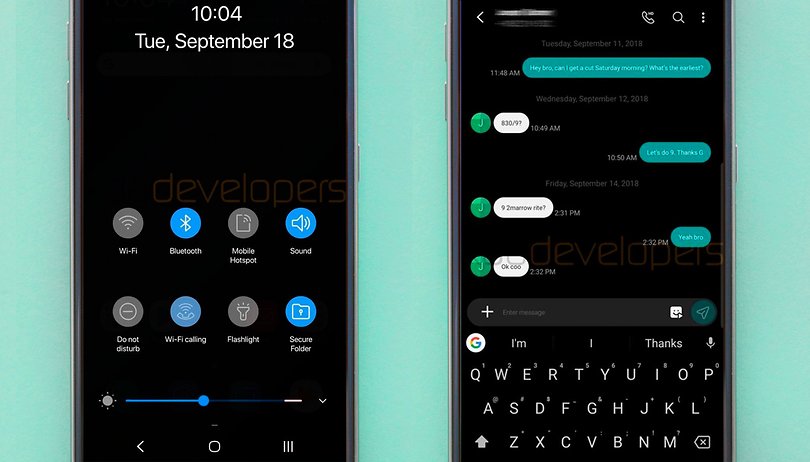 Tema escuro vai chegar ao Galaxy S8 e S9 com atualização do Android Pie