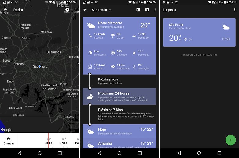 weather timeline app list