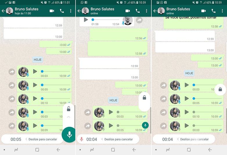 whatsapp audio block phone