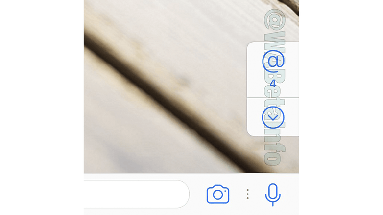 whatsapp beta info mention group