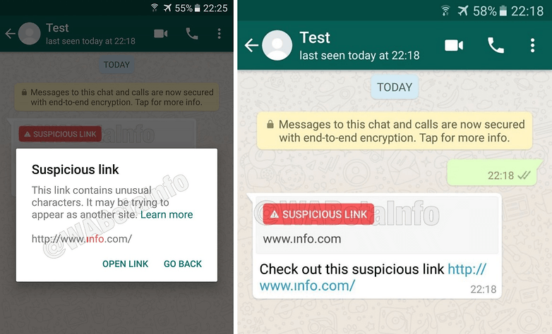 whatsapp beta link malicius
