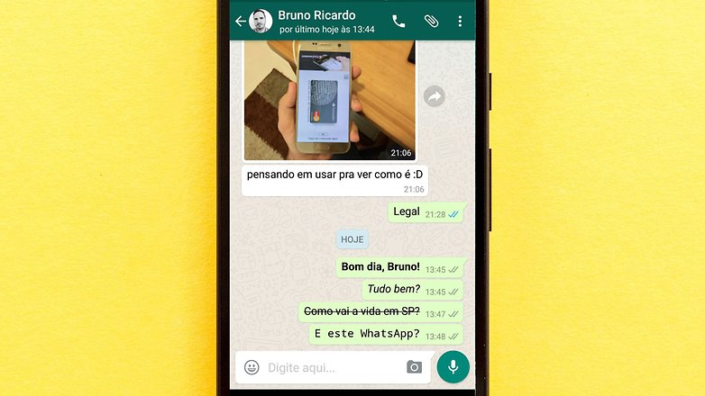 whatsapp text font tips