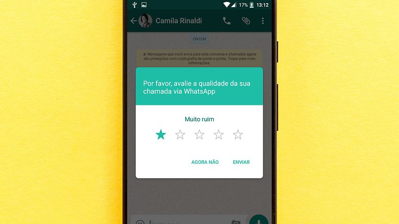whatsapp videocall secound