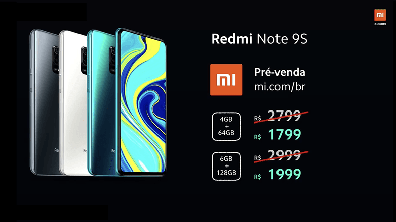 xiaomi note 9s