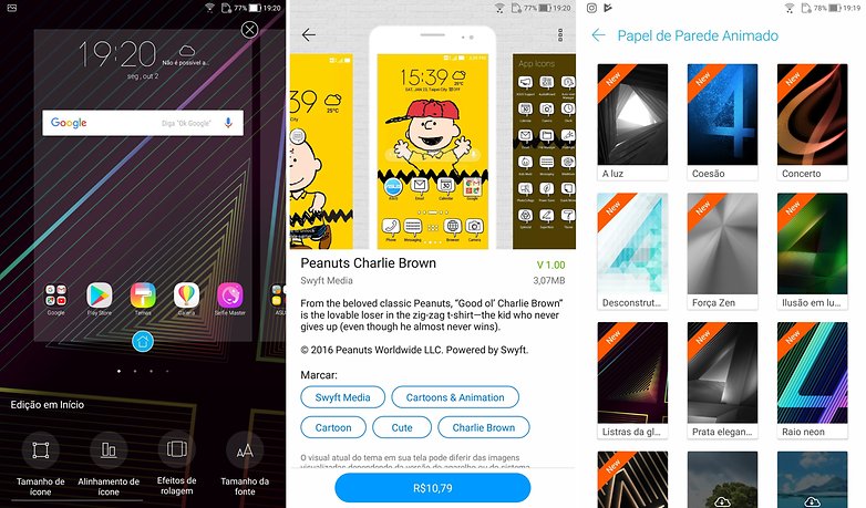 zenfone 4 customizar temas