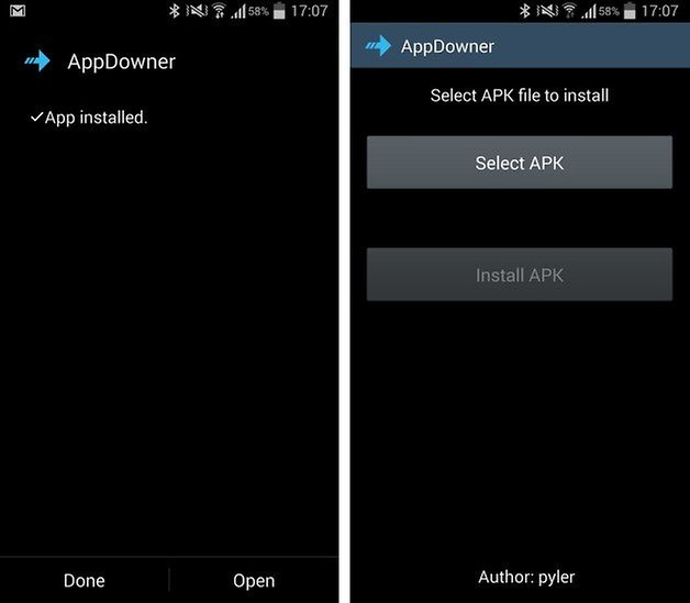 AppDowner предоставляется бесплатно, но для его использования на вашем телефоне должен быть установлен root-доступ.  © ANDROIDPIT