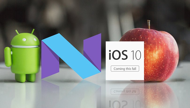 Android Nougat vs iOS 10 : comparaison des nouvelles fonctions