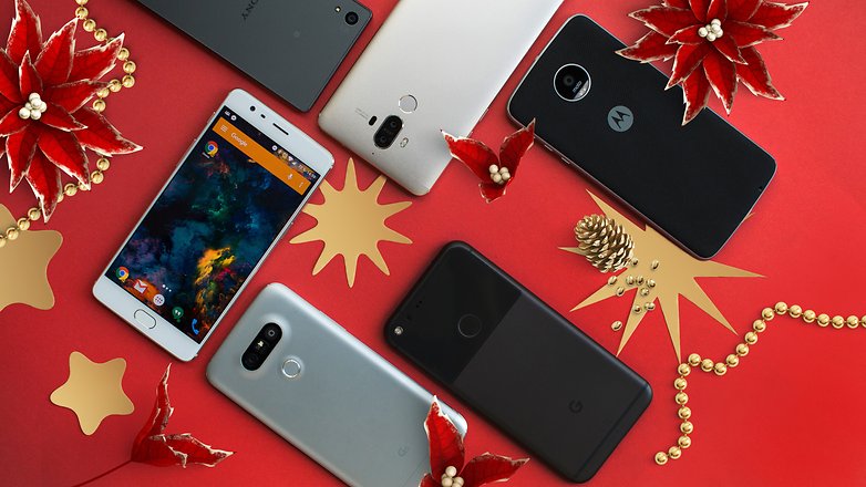 AndroidPIT best smartphones christmas 2 flowers