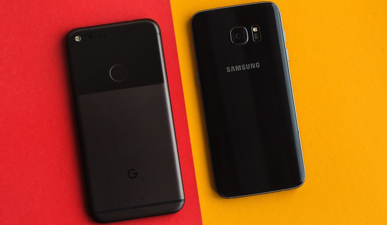 AndroidPIT Galaxy S7 Edge vs Pixel XL 0250