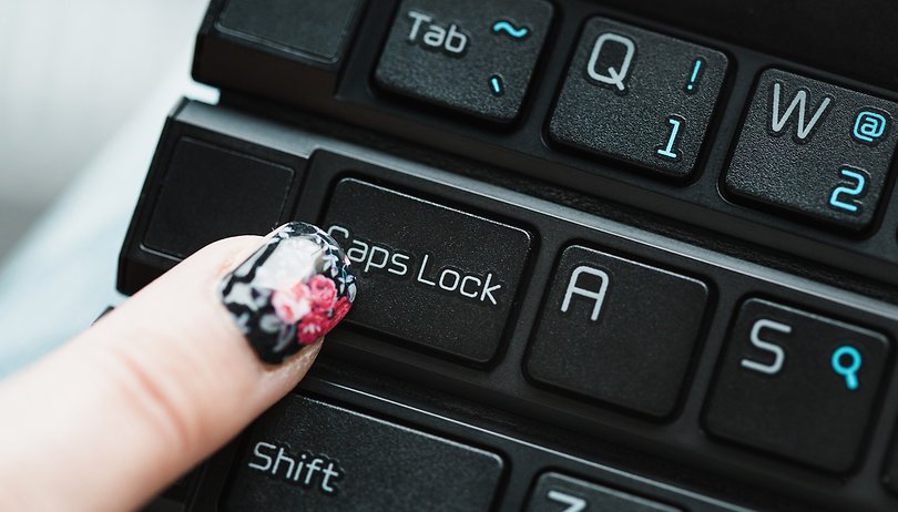 CAPS LOCK: Zum Glück bei Smartphones kein Thema