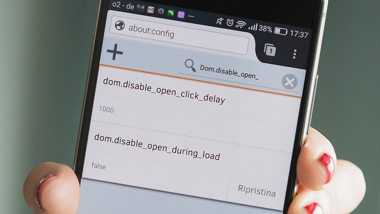 AndroidPIT IT browser settings 8506 2