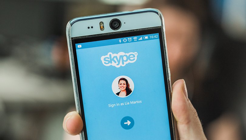 skype to skype call on samsung android