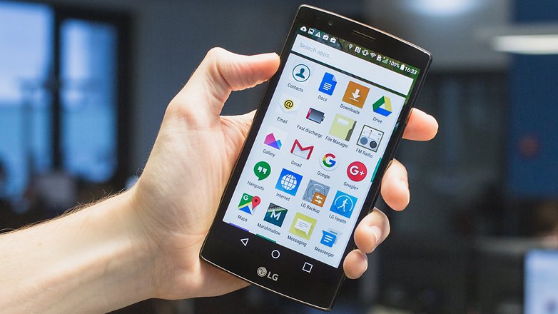 AndroidPIT lg g4 stock android 2