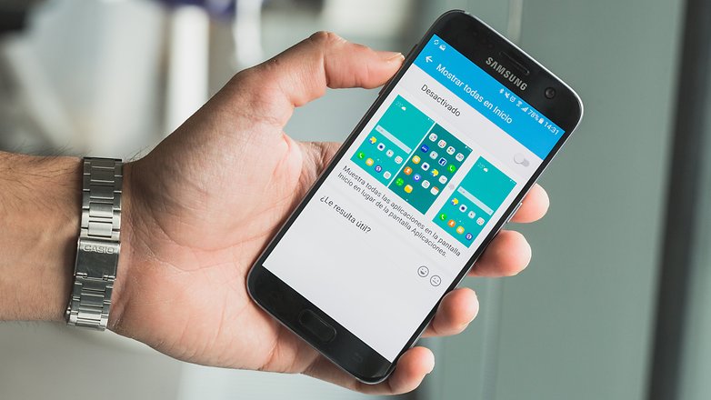 AndroidPIT Samsung galaxy s7 s7 app drawer 1