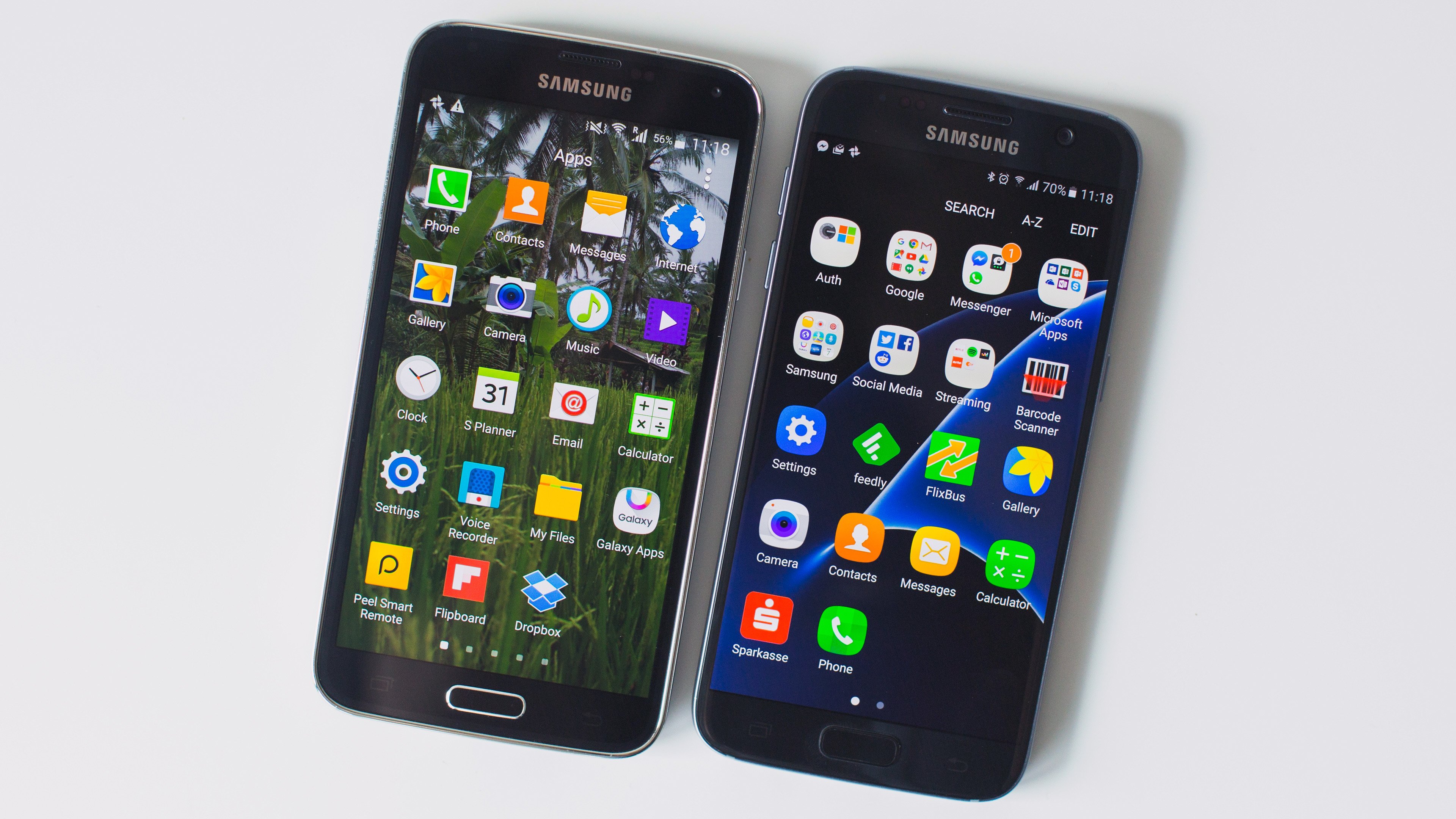 Samsung Galaxy S7 Vs Galaxy S5 Comparison Galaxies Apart