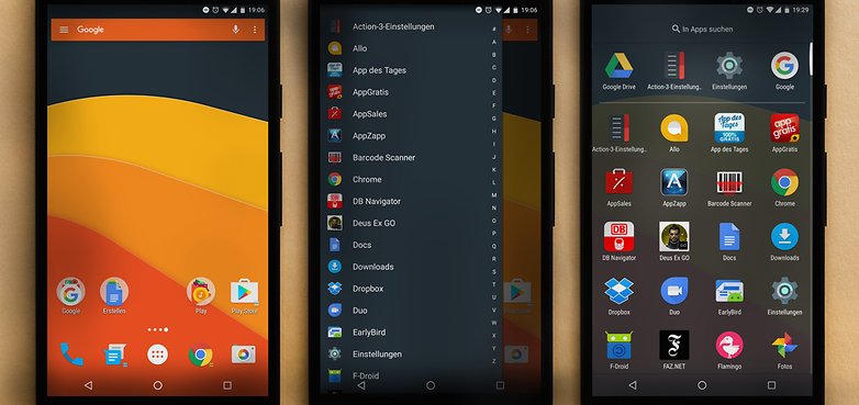 AndroidPIT ACTION Launcher 1