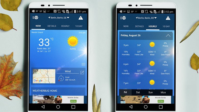 Best Weather App For Android User Androidmazza4u