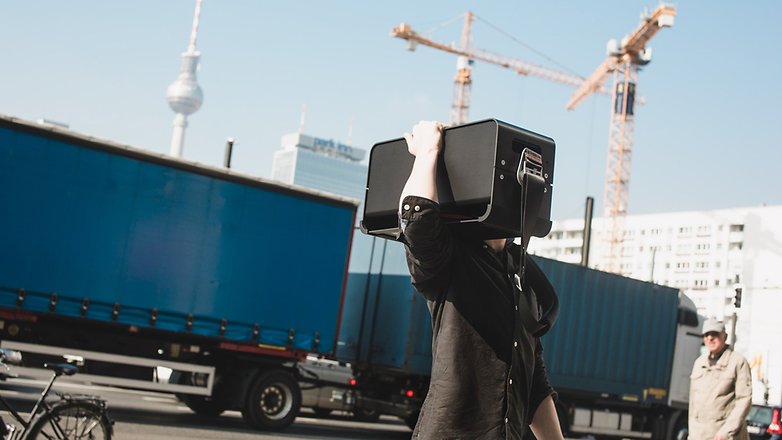 AndroidPIT Teufel Boomster XL Ghettoblaster 9892