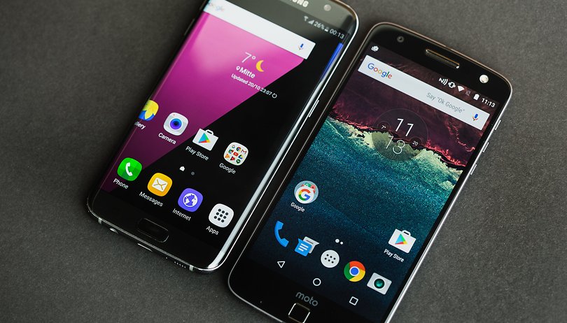 Lenovo Moto Z vs Samsung Galaxy S7 Edge: la sfida tra Davide e Golia?