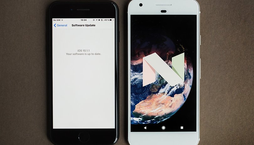 Android 7.1 Nougat vs iOS 10: Comparativa de funciones