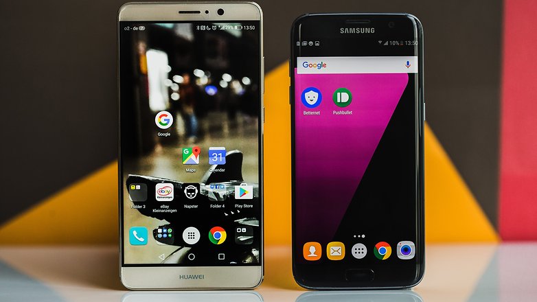 Huawei mate 10 pro vs samsung s8 edge