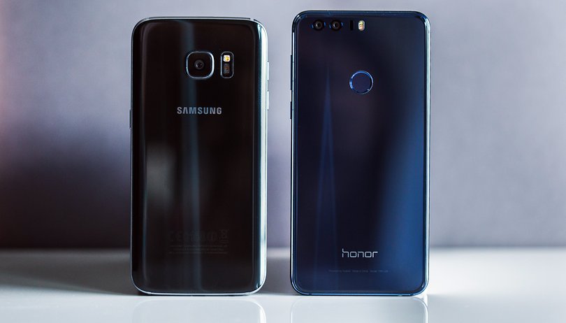 Honor 8 vs Galaxy S7: a tight race