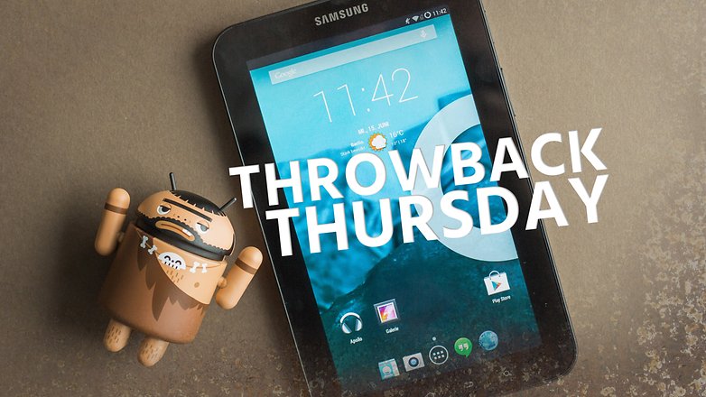 AndroidPIT throwback thursday samsung galaxy tab