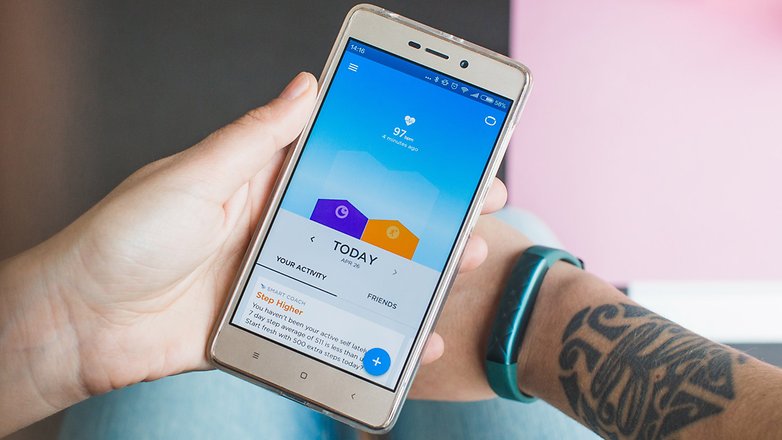 AndroidPIT up3 fitband jawbone 4116