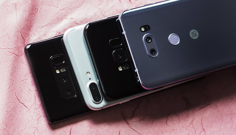 LG V30, Note 8, Galaxy S8+ e iPhone 7 Plus: uma comparação de câmeras