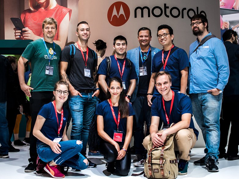 AndroidPIT IFA Reporters powered by motorola 0120