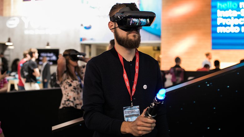 AndroidPIT Lenovo VR Star Wars Jedi Challenges 9525