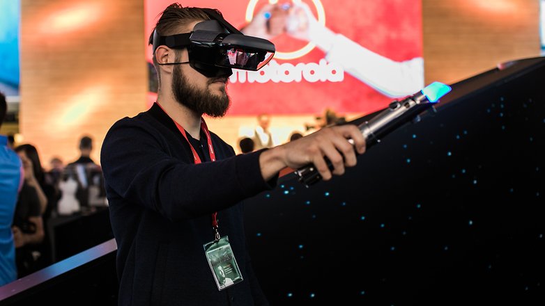AndroidPIT Lenovo VR Star Wars Jedi Challenges 9526