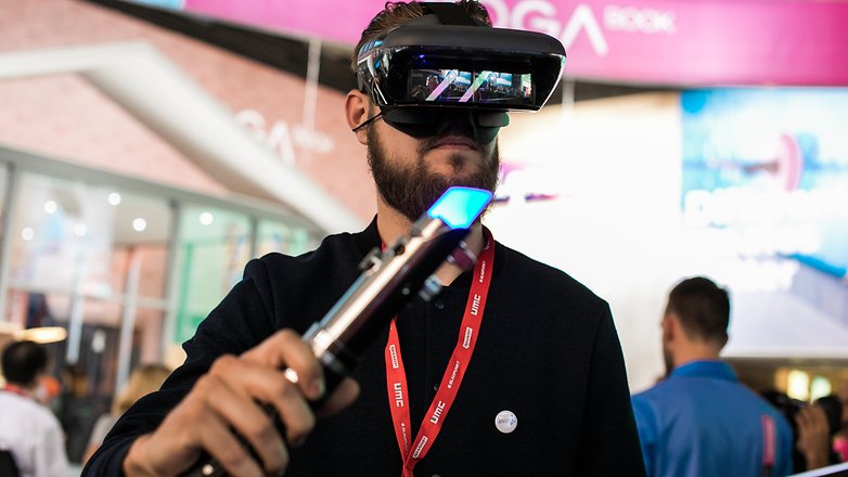 AndroidPIT Lenovo VR Star Wars Jedi Challenges 9537