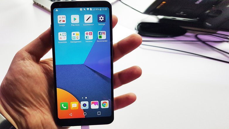 AndroidPIT LG G6 MWC 2017 hands on 8